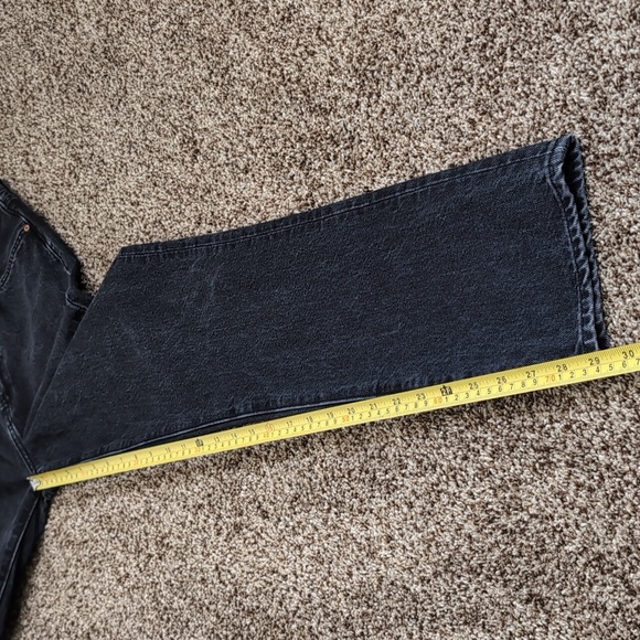 Denim Forum The Nina Super High Cigarette Black Size 26x29 - Picture 7 of 15